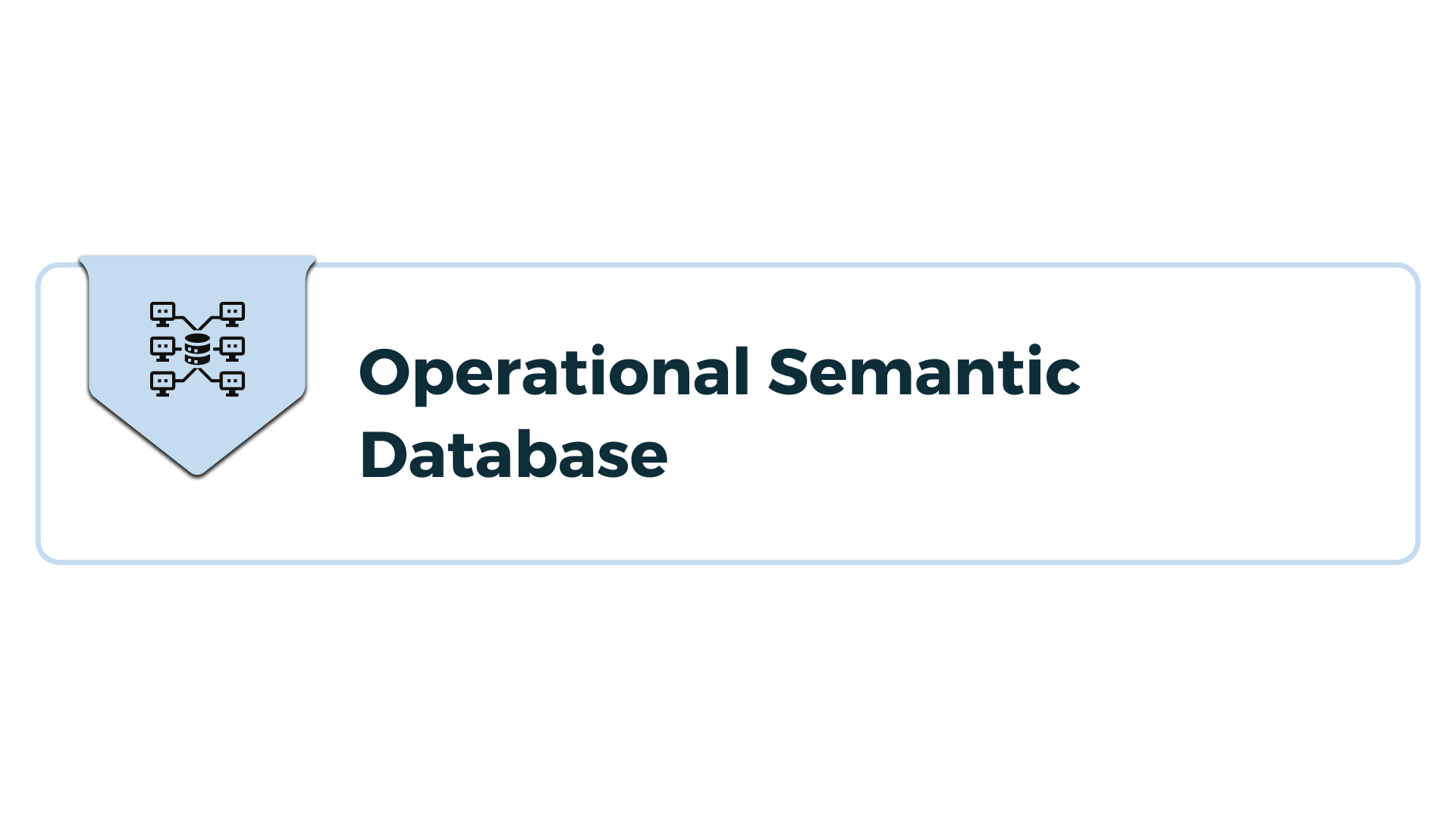 Operational Semantic Database UCBOS